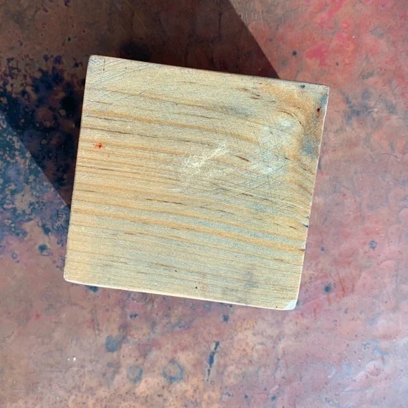 Decorative wooden box with hand painted lid - Picture 4 of 7